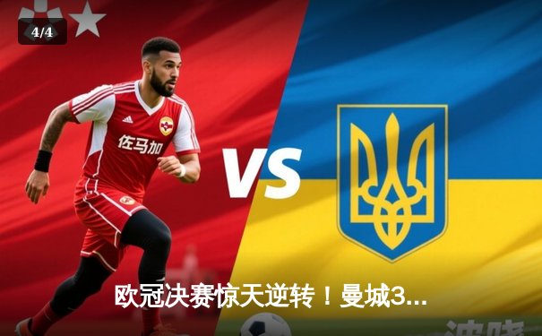 欧冠决赛惊天逆转！曼城3-2绝杀拜仁，哈兰德双响加冕三冠王 - 4